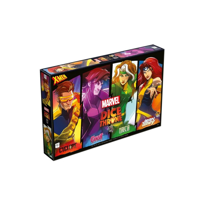 Dice Throne Marvel: Cyclope, Gambit, Malicia, Jean Grey _ ZU SORTIEREN