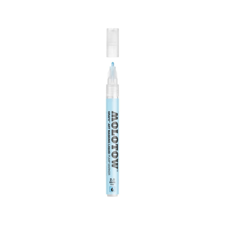 STYLOS - Marqueur masquant - GRAFX Art - Liquide masquant décollable - 2mm - 13.1 cm
