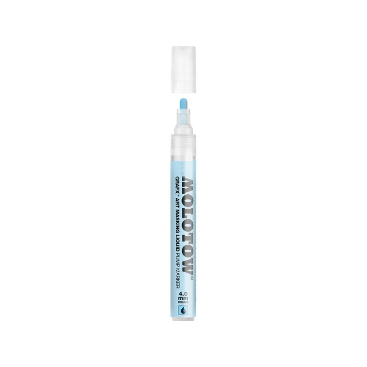 STYLOS - Marqueur masquant - GRAFX Art - Liquide masquant décollable - 4mm - 14 cm
