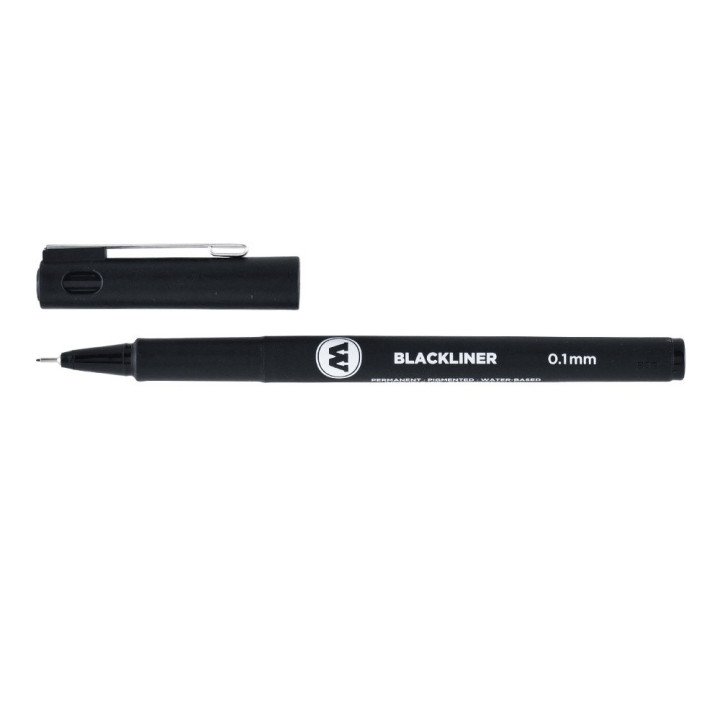 STYLOS - Blackliner - MOLOTOW - noir - 0,1mm - .9 cm