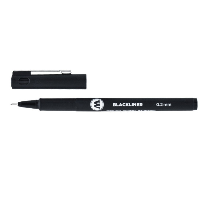 STYLOS - Blackliner - MOLOTOW - noir - 0,2mm - .9 cm
