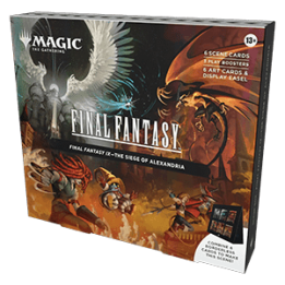 Magic The Gathering : Final Fantasy Scene Box - The siege of alexandria Display