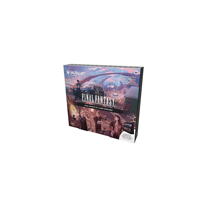 Magic The Gathering : Final Fantasy Scene Box - Camp Comrades Display