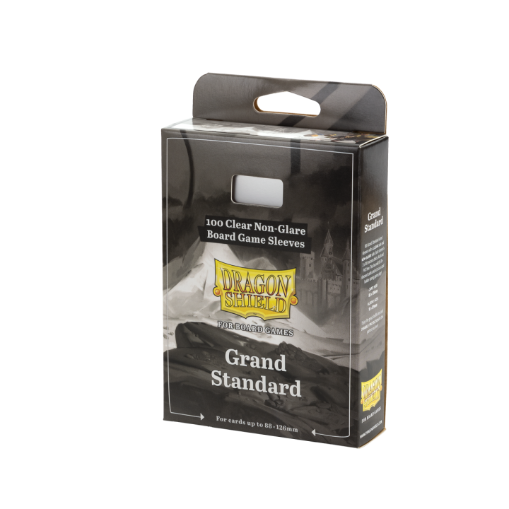 100 Dragon Shield : Board Game Sleeves - Grand Standard 88x126mm