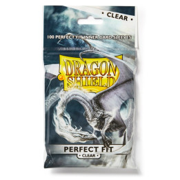 ACCESSOIRES - Dragon Shield Standard Perfect Fit Sleeves - Clear (100 sleeves)