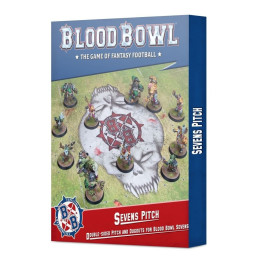 Sevens Pitch: Double-sided Pitch and Dugouts for Blood Bowl Sevens - FIGURE