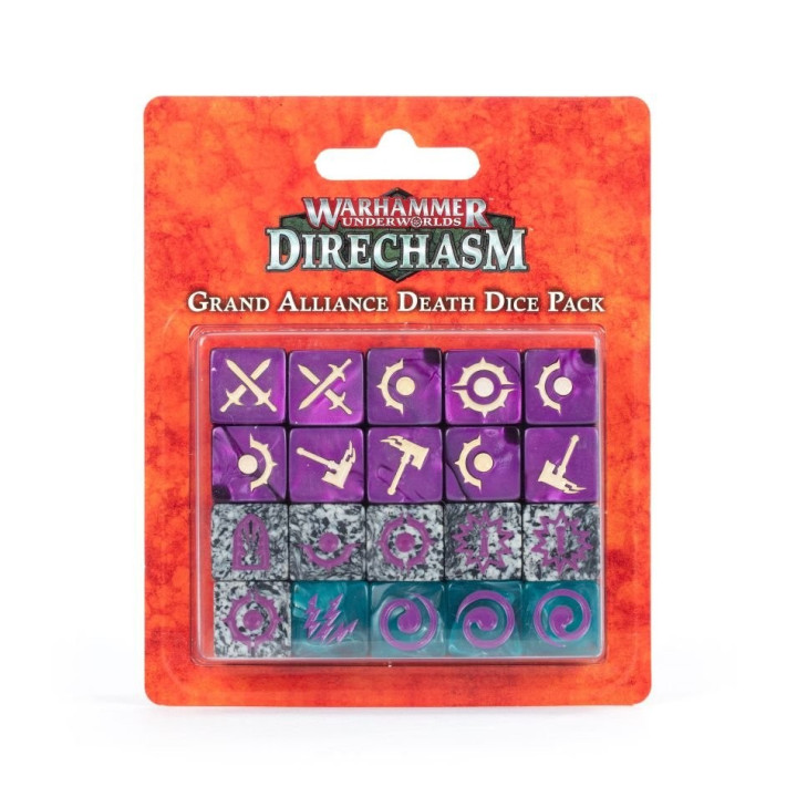 FIGURINES - Warhammer Underworlds: Direchasm – Grand Alliance Death Dice Pack