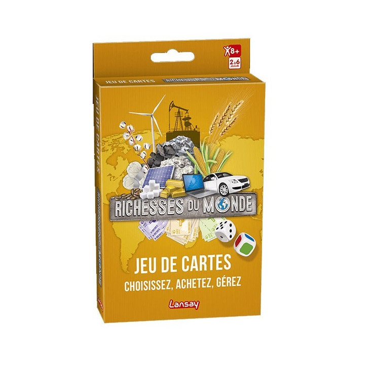 Richesses du Monde - Le jeu de cartes - BOARD GAMES