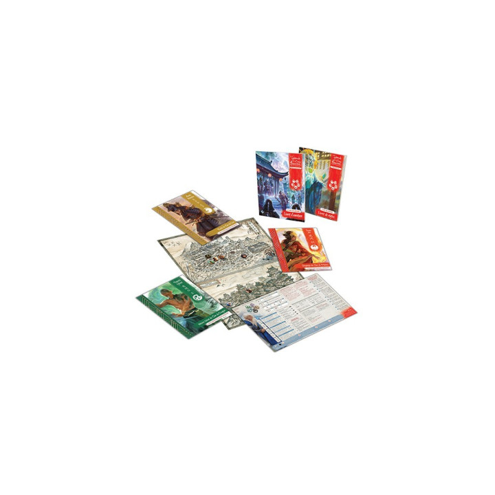 JEUX DE SOCIÉTÉ - La Légende des Cinq Anneaux JDR - Kit d'initiation