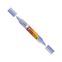 STYLOS - Marqueur pour Maquettes - One4All Twin - Acrylique Bleu Violette Pastel - 1,5/4mm - -209 - 15 cm