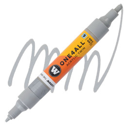 STYLOS - Marqueur pour Maquettes - One4All Twin - Acrylique Gris-Bleu Clair - 1,5/4mm - -237 - 14 cm