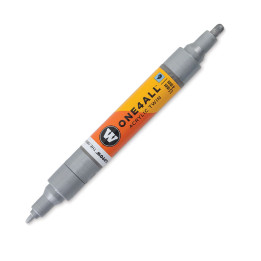 STYLOS - Marqueur pour Maquettes - One4All Twin - Acrylique Argent - 1,5/4mm - -227 - 15 cm