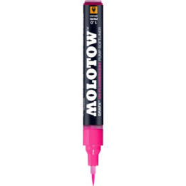 STYLOS - Softliner fluorescent rèactif UV - GRAFX UV - Rose - 1mm - -005 - 16 cm