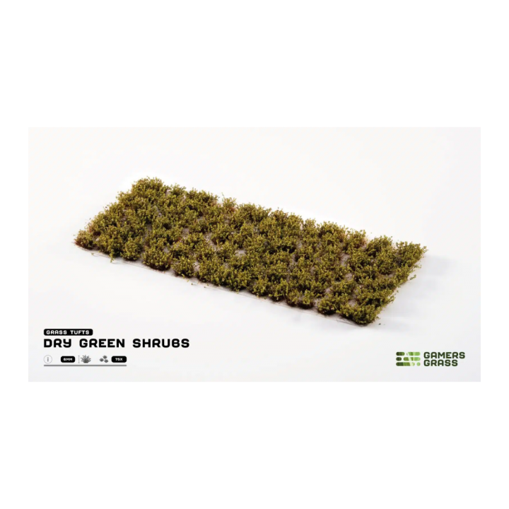 Dry Green Shrubs