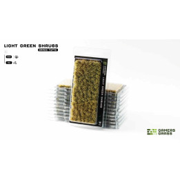 Light Green Shrubs