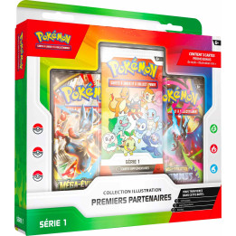 POKÉMON – JEU DE CARTES - Pokémon ME02.5 : Premiers Partenaires Illustration Collection Héros Transcendants
