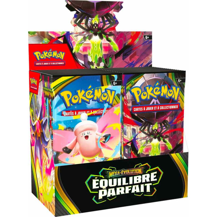 POKÉMON – JEU DE CARTES - Pokémon ME03 : Boîte de 36 Boosters Équilibre Parfait