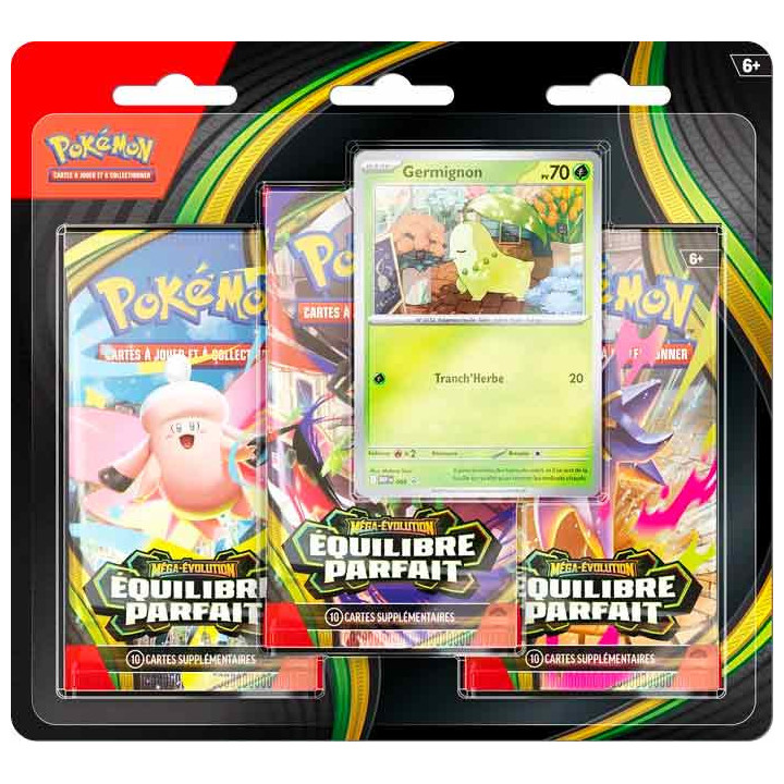 Pokémon ME03 : Triple Booster Pack Équilibre Parfait - POKÉMON – CARD GAME