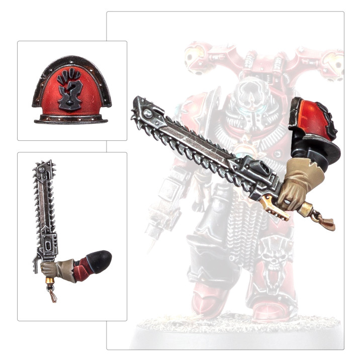 Upgrades und Abziehbilder der Roten Korsaren - CHAOSARMEEN