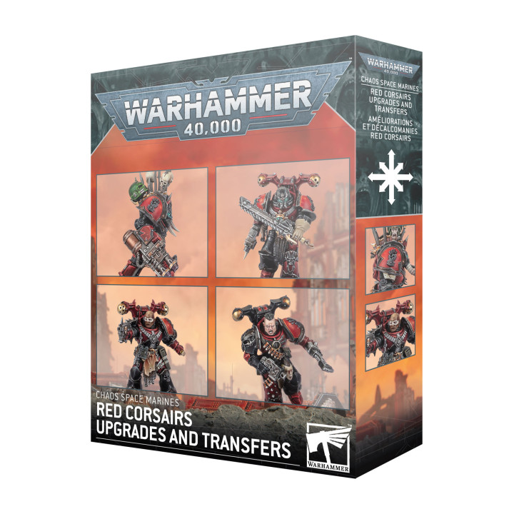 ARMÉES DU CHAOS - Améliorations et Décalcos Red Corsairs