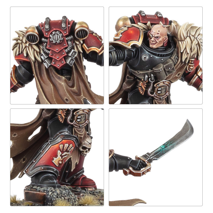 ARMÉES DU CHAOS - Capitaine-écumeur Red Corsair