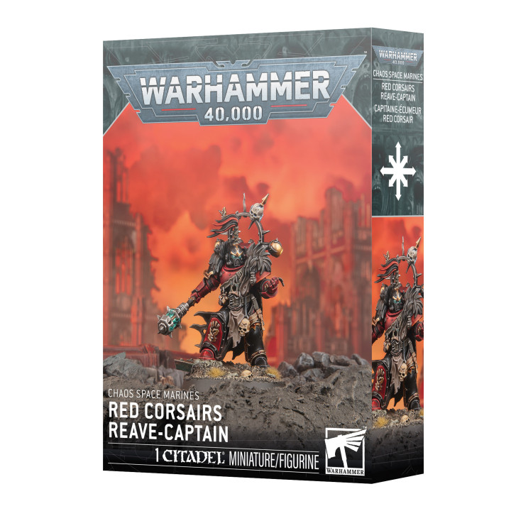 ARMÉES DU CHAOS - Capitaine-écumeur Red Corsair