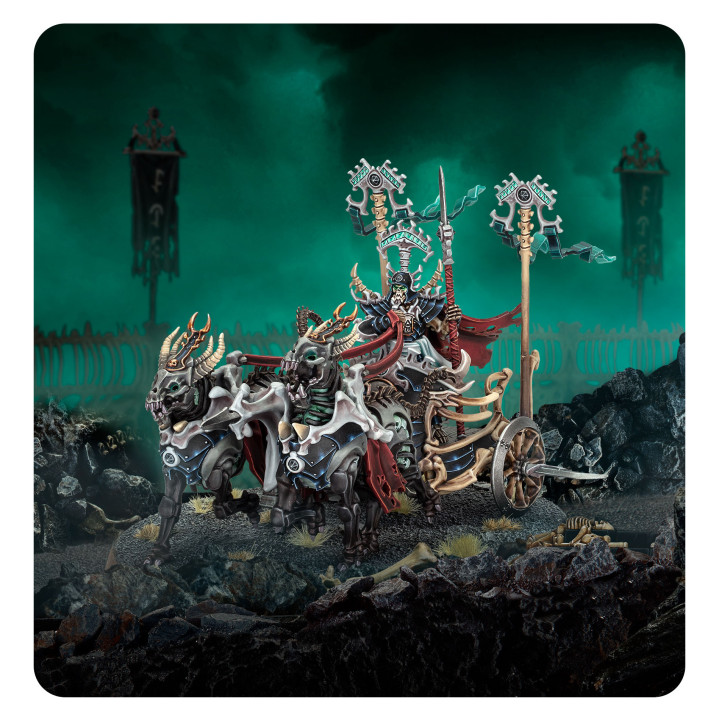 Liege-Kavalos on War Chariot - GRAND ALLIANCE DEATH