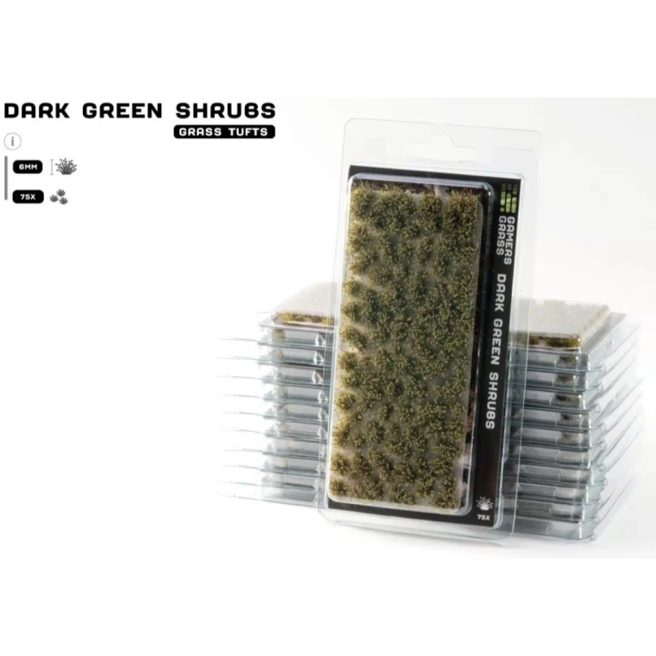 Dark Green Shrubs