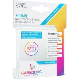 x50 Matte Sleeves Gamegenic - Square 73x73 _ HÜLLEN