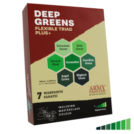 The Army Painter - Warpaints Fanatic: Deep Greens Triad Plus+