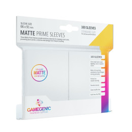 Gamegenic Matte Prime Sleeves x100 - White