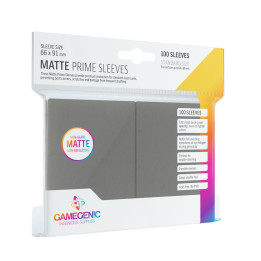 Gamegenic Matte Prime Sleeves x100 - Grey