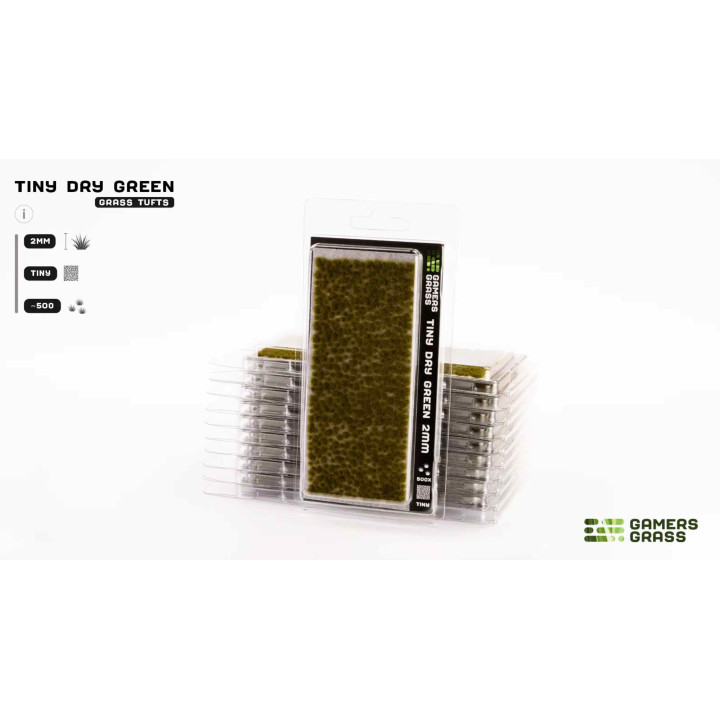 Tiny Dry Green (2mm)