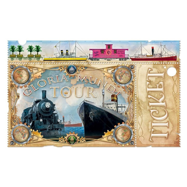 A TRIER - Les Aventuriers du Rail - Autour du Monde