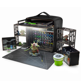 Miniature Portable Paint Station
