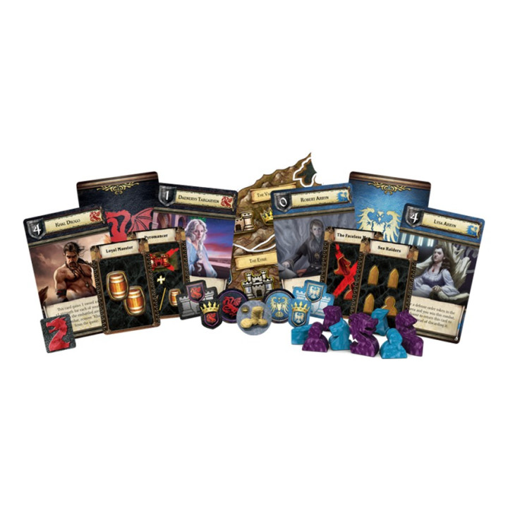 The Iron Throne - the 2nd board game - Mother of Dragons - BOARD GAMES