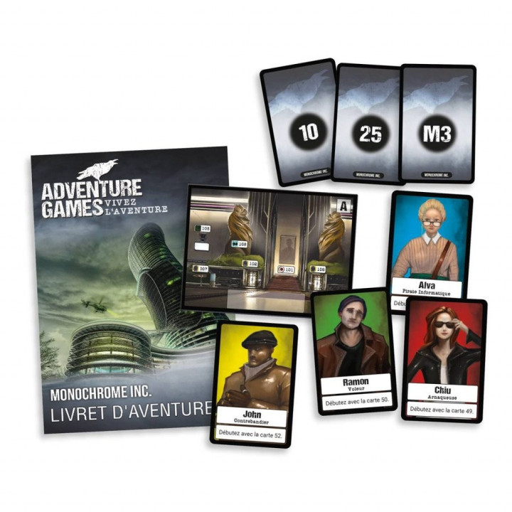 JEUX COOPÉRATIFS - Adventure Games - Monochrome INC