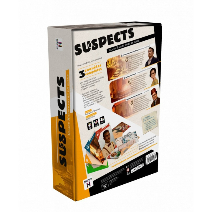 JEUX D'ENQUÊTE - Suspects