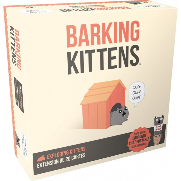 Exploding Kittens - Barking Kittens - BOARD GAMES