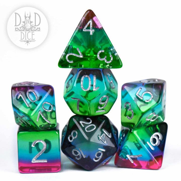 Glamorous Glade Dice Set