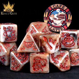 Cafe Latte 11 Dice Set