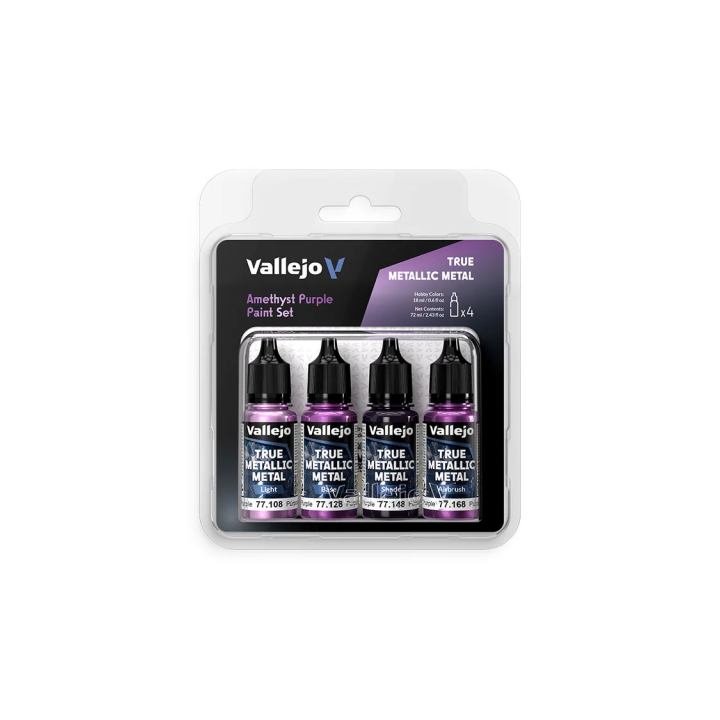 True Metallic Metal - Amethyst Purple - Paint Set