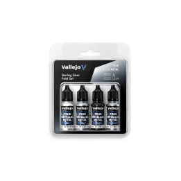 True Metallic Metal - Sterling Silver - Paint Set