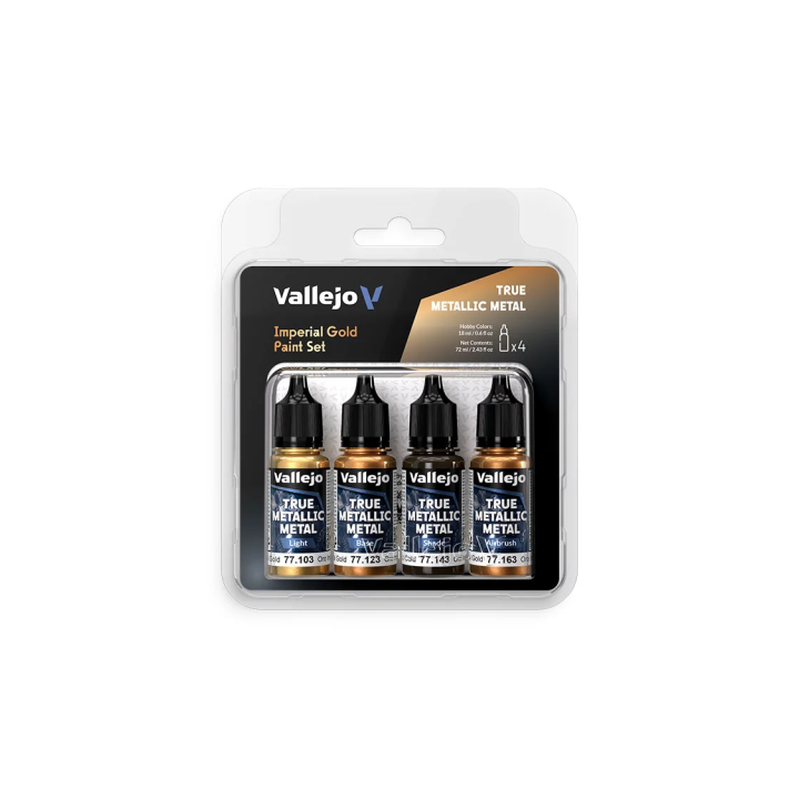 True Metallic Metal - Imperial Gold - Paint Set