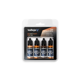 True Metallic Metal - Ancient Copper - Paint Set