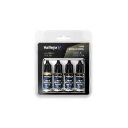 True Metallic Metal - Aged Metal - Paint Set