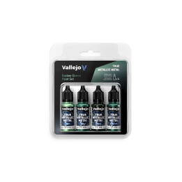 True Metallic Metal - Dusken Green - Paint Set