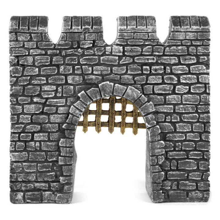 Medieval Castle Set - Pre-painted Resin Terrain - LAND