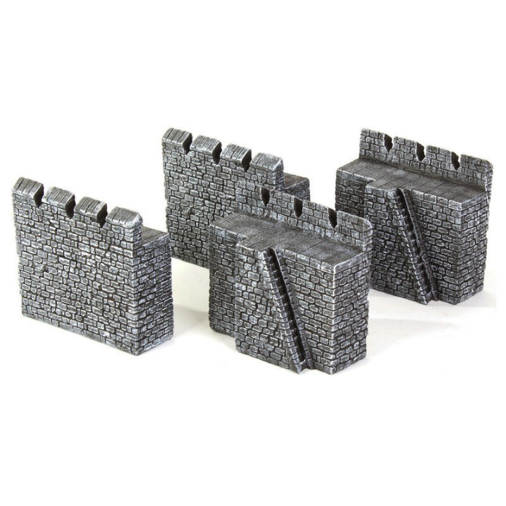 Medieval Castle Set - Pre-painted Resin Terrain - LAND