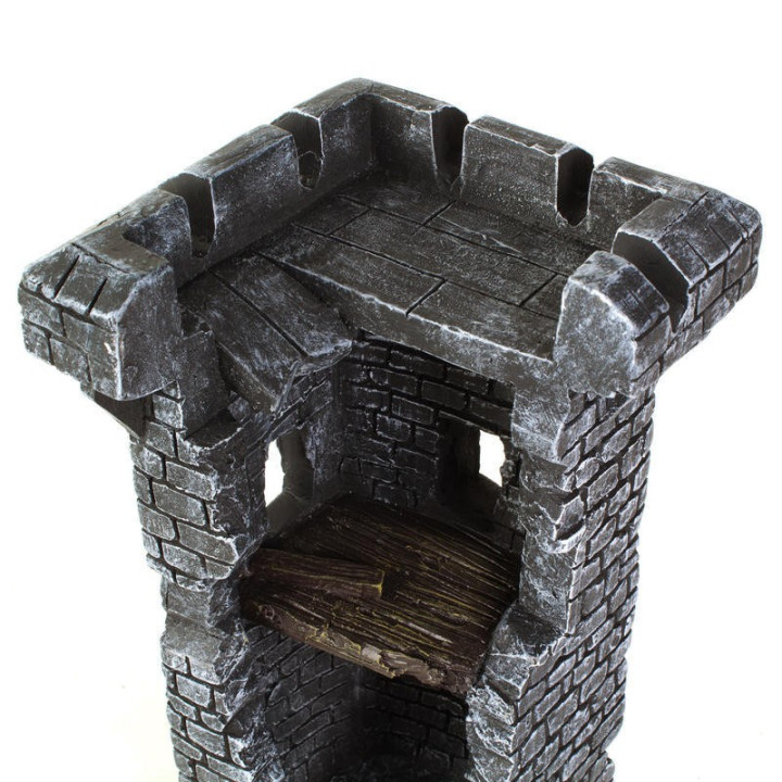 Medieval Castle Set - Pre-painted Resin Terrain - LAND